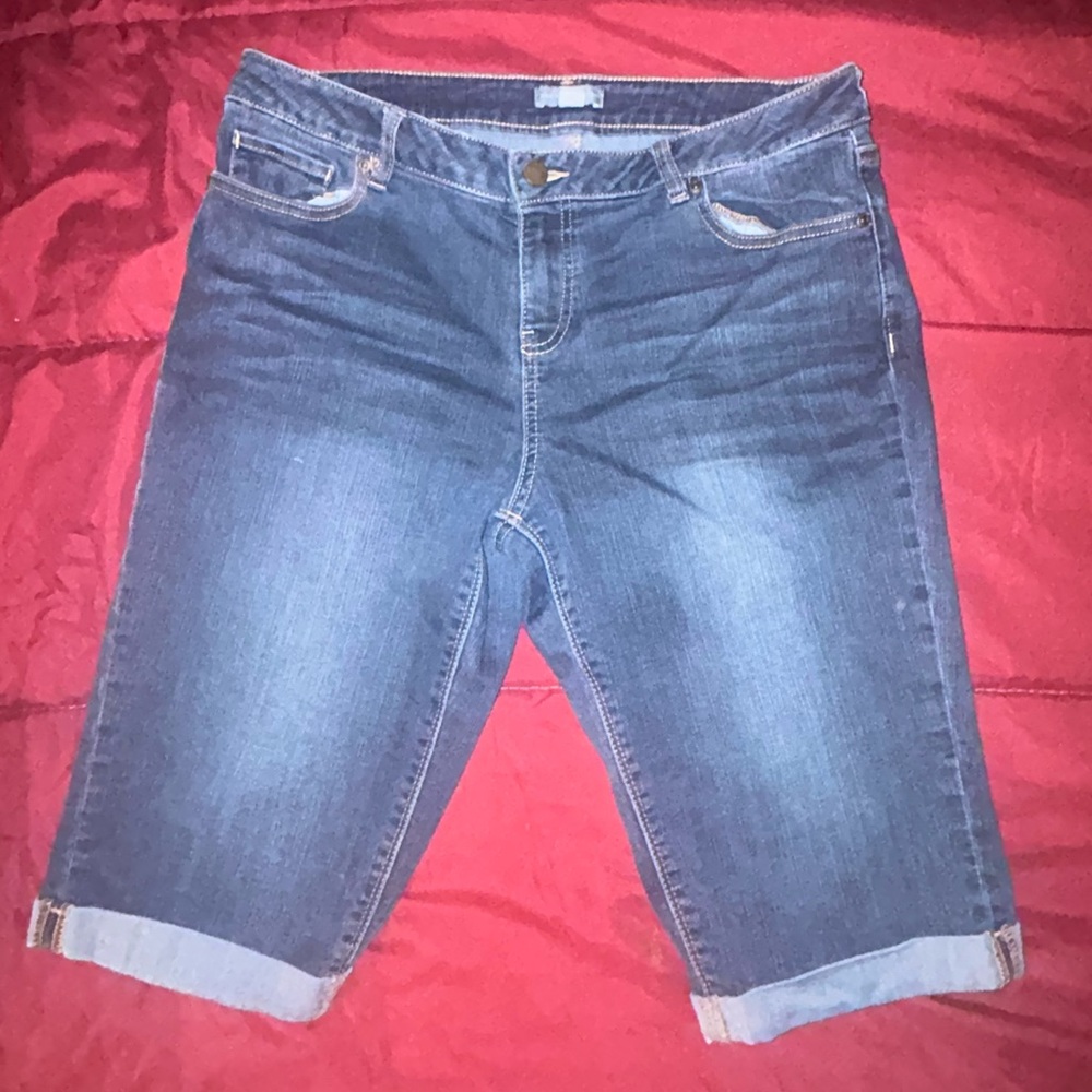 Blue Denim Shorts both for $20